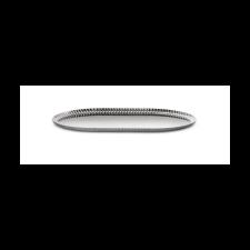 ALESSI  VASSOIO PLEATS OVALE ACCIAIO INOX CM 46X31