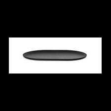 ALESSI  VASSOIO PLEATS OVALE NERO CM 46X31