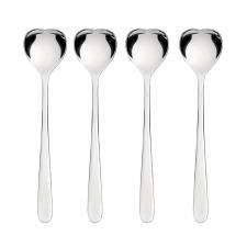 ALESSI Cucchiai Set di quattro cucchiaini da gelato in acciaio inossidabile 18-10 lucido BIG LOVE