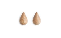 Appendiabiti Normann Copenhagen Dropit Hooks Small Legno 2 Pezzi