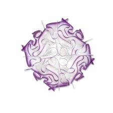 Applique Veli Slamp mini PLUM