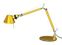 Artemide Lampada Da Tavolo Tolomeo Micro ORO corpo lampade e base