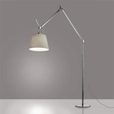 Artemide Lampada Da Terra Tolomeo Mega Floor Aluminio completa con dimmer