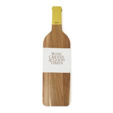BALVI Tagliere formaggio The Bottle naturale legno