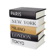 BALVI Tavolino Metropolitan Book Stack legno