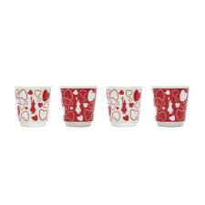 BIALETTI TAZZE bicchierini - cuore 4 PZ