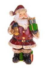Bianchi Dino Decorazione Natalizia Babbo Natale con doni H.11CM