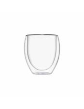 BICCHIERE DOUBLE WALL GLASS SET 2 PZ VETRO