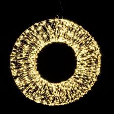 BIZZOTTO  Decorazione Natalizia CORONA 1140 MICROLED CLASSIC D50