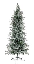 BIZZOTTO ALBERO DI NATALE SLIM COOPER INNEVATO  H210-964RAMI