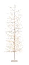 BIZZOTTO ALBERO LUMINOSO BUNCH BIANCO  2700 MICROL. H.240 CM