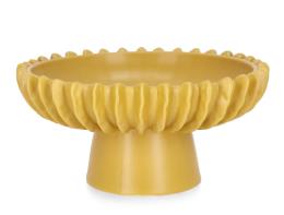 BIZZOTTO ALZATA DECORATIVA  ELDAR OCRA D 26X13,5H