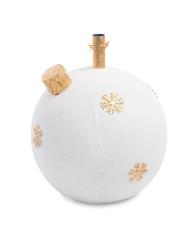 BIZZOTTO BASE ALBERO ZADOK SFERA BIANCO D41X47H