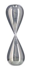 BIZZOTTO CLESSIDRA KRONOS ARGENTO-BIANCO H39,7
