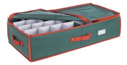 BIZZOTTO CONTENITORE XMAS PALLINE-SFERE VERDE 64 PZ D.8 CM