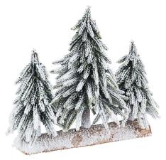 BIZZOTTO DECORO TRIS PINO CIMONE INNEVATO