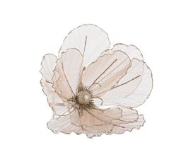 BIZZOTTO FIORE PICK MAGNOLIA OLYMPIAS CHAMPAGNE 27X27