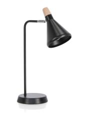 BIZZOTTO LAMPADA TAVOLO BRILL NERO H46