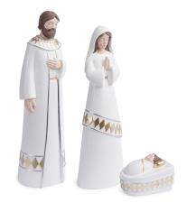 BIZZOTTO NATIVITA’ ALLY 3 FIGURE BIANCO H25