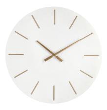BIZZOTTO OROLOGIO PARETE TIMELINE BIANCO D60