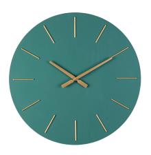 BIZZOTTO OROLOGIO PARETE TIMELINE VERDE  D60