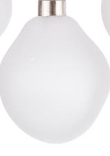BIZZOTTO PALLA  PENDAGLIO ORGANIC BIANCO D 8 CM GOCCIA