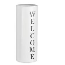 BIZZOTTO PORTA OMBRELLO DYRIN CILINDRICO BIANCO H. 52 CM