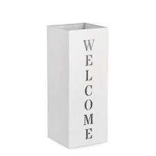 BIZZOTTO PORTA OMBRELLO DYRIN RETTANGOLARE BIANCO H. 52 CM