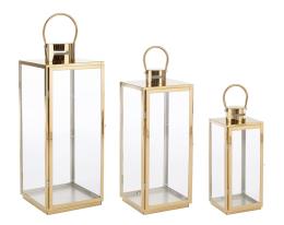 BIZZOTTO SET3 LANTERNA ALBAN ORO