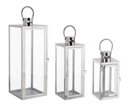 BIZZOTTO SET3 LANTERNA ISOLDE ARGENTO