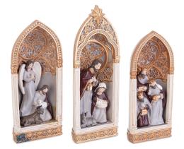 BIZZOTTO SET3 NATIVITA’ KAROLYN 15,5X5X23,5H