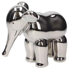 Bomboniera Tognana Elefante cm 18 Petit ceramica Argento