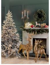 BRANDANI ABETE INNEVATO CON 250 LED cm 210