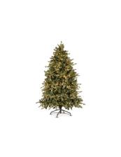 BRANDANI ALBERO DI NATALE ABETE C-5150 LED PE-PVC 8 GIOCHI DI LUCI CM 240