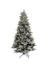 BRANDANI ALBERO DI NATALE INNEVATO C-600 LED PE-PVC H.200 CM