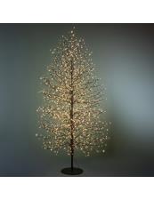 BRANDANI ALBERO LUMINOSO CON 1500 MICRO LED METAL PLASTIC H.150 CM