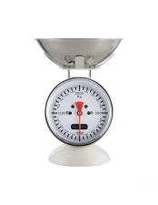 Brandani Bilancia da Cucina Fanale Bianca 2Kg Inox