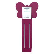Brandani BookLight Segnalibro Luce Silicone Farfalla Fuxia