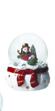 BRANDANI CARILLON PALLA DI NEVE BIANCO PUPAZZO DI NEVE E ALBERO