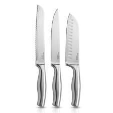 BRANDANI COFANETTO TRE coltelli da cucina in acciaio inox