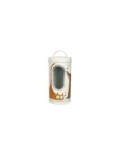 BRANDANI CONTENITORE BARATTOLO PET CANE-GATTO AVORIO METAL PVC