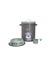 BRANDANI CONTENITORE PET GRIGIO C- CIOTOLA E MISURINO
