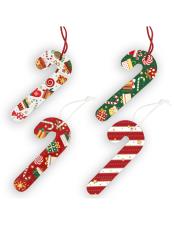 BRANDANI DECORAZIONI MAGNETI CANDY ELFOMAGIA SET 4 PZ CERAMICA