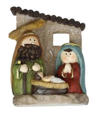 BRANDANI DECORO NATIVITA&rsquo; RESINA 10X4X12 CM MOD4