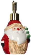 BRANDANI DISPENSER SAPONE CHRISTMAS DISPLAY DOLOMITE DECORO BABBO NATALE
