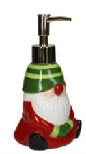 BRANDANI DISPENSER SAPONE CHRISTMAS DISPLAY DOLOMITE DECORO ELFO