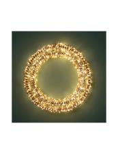 BRANDANI GHIRLANDA CORONA LUMINOSA C-600 LED METTALO-PLASTICA D.50 CM