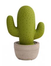 Brandani Lampada da Tavolo Cactus Verde Sabbia Porcellana