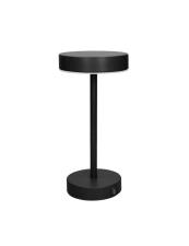BRANDANI LAMPADA LED TOUCH FRISBEE NERO OPACO METAL