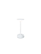 BRANDANI LAMPADA UFO LED TOUCH BIANCO METAL
